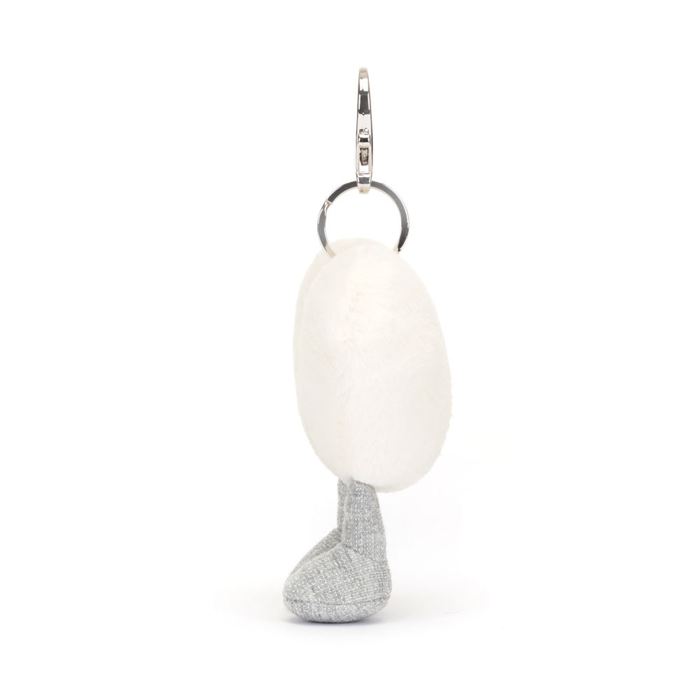 Alternative view of Amuseables Cream Heart Bag Charm