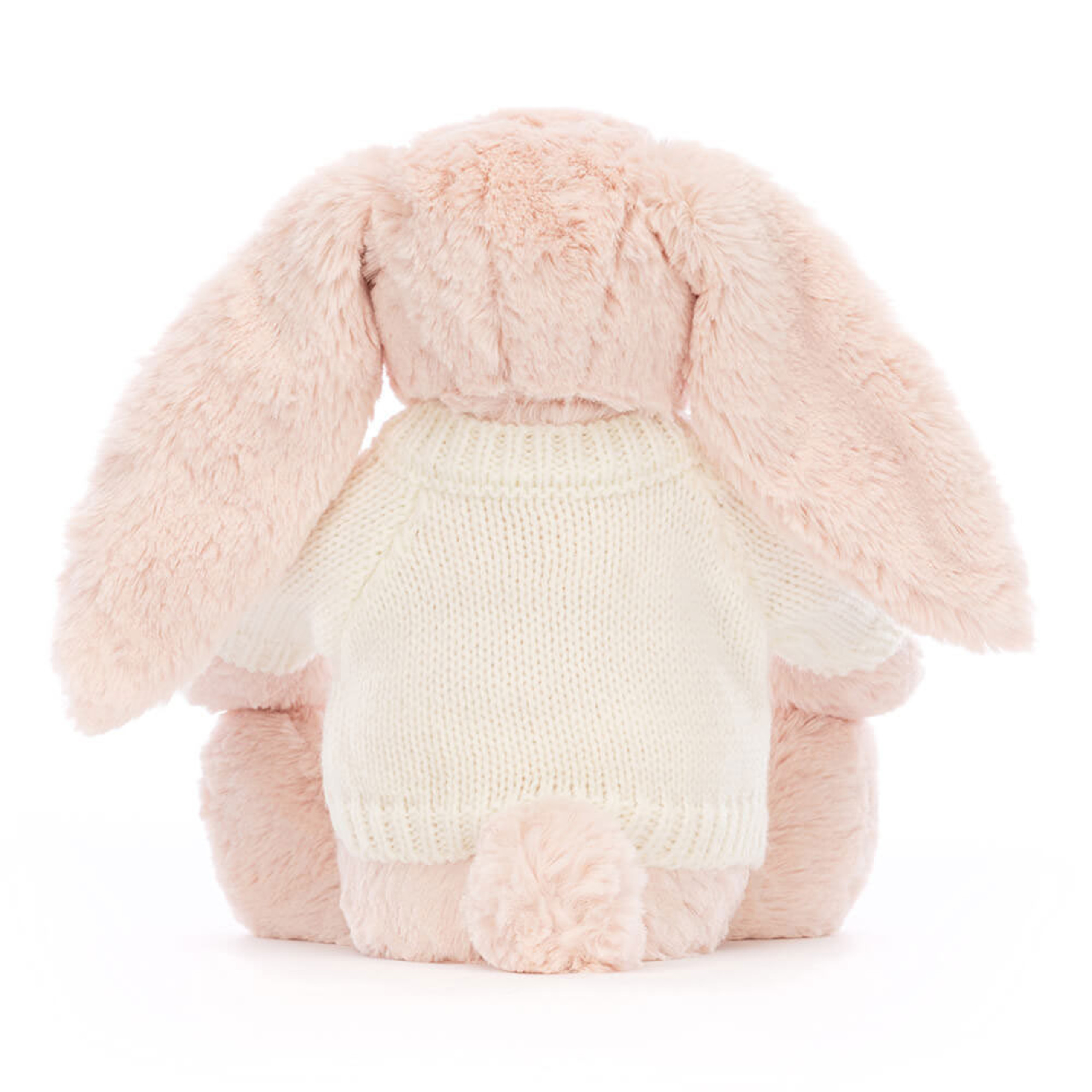 Bashful Blush Bunny with Personalized Cream Jumper - Image 4