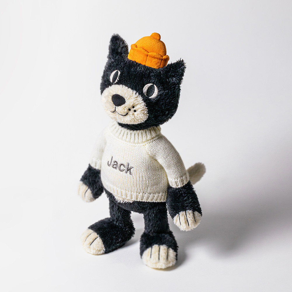 Alternative view of Jellycat Jack with Personalized Cream Jumper
