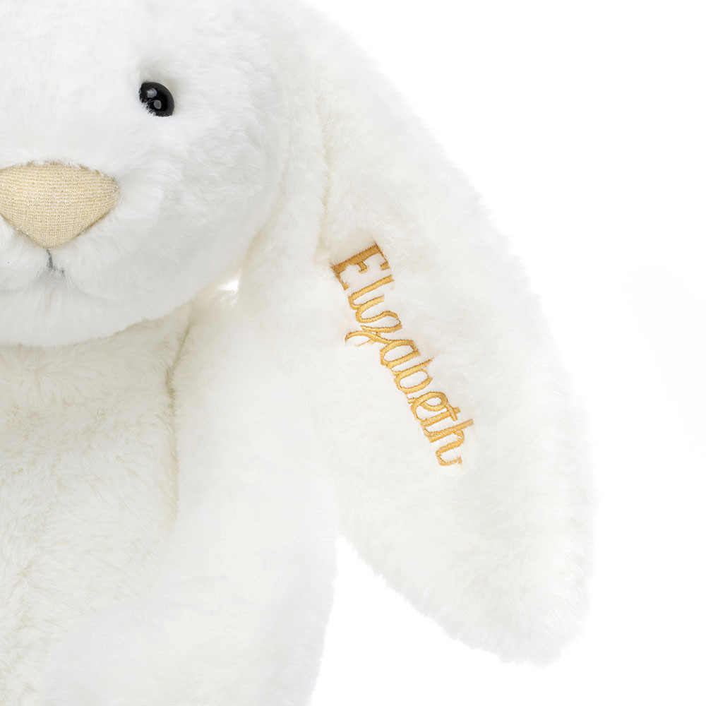 Alternative view of Personalized Bashful Luxe Bunny Luna Huge