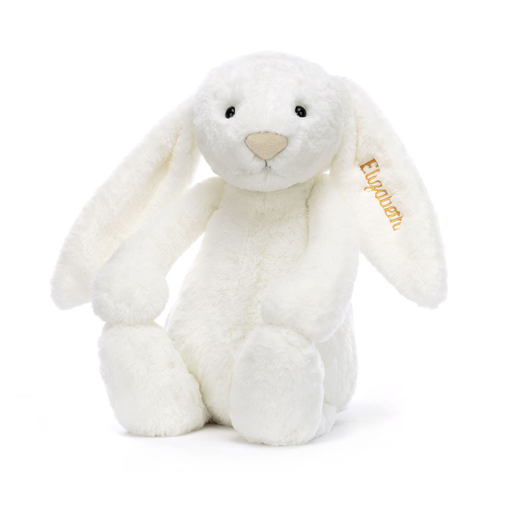 Personalized Bashful Luxe Bunny Luna Huge