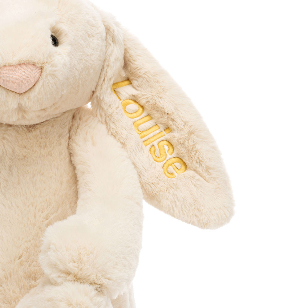 Alternative view of Personalized Bashful Luxe Bunny Willow Huge
