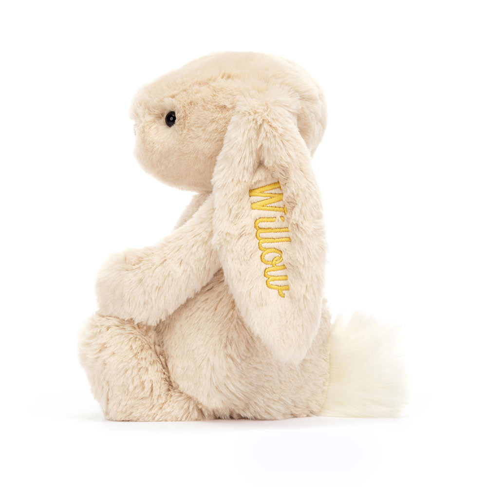 Alternative view of Personalized Bashful Luxe Bunny Willow Medium
