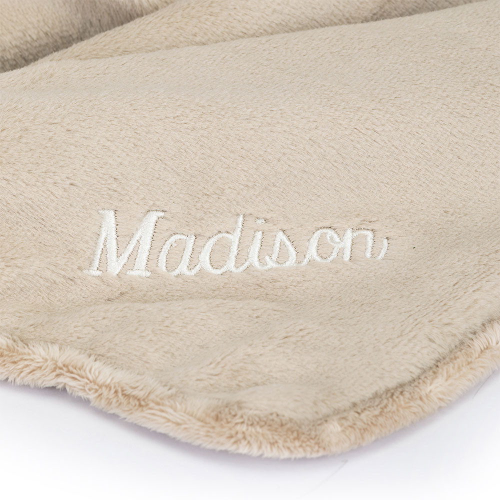 Alternative view of Personalized Bashful Beige Bunny Blankie