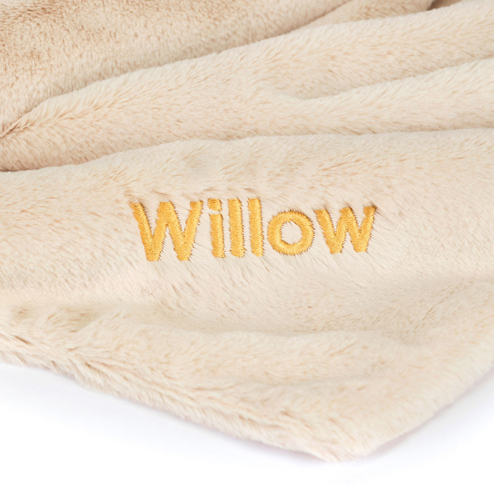 Alternative view of Personalized Bashful Luxe Bunny Willow Blankie