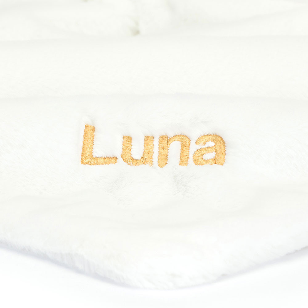 Alternative view of Personalized Bashful Luxe Bunny Luna Soother