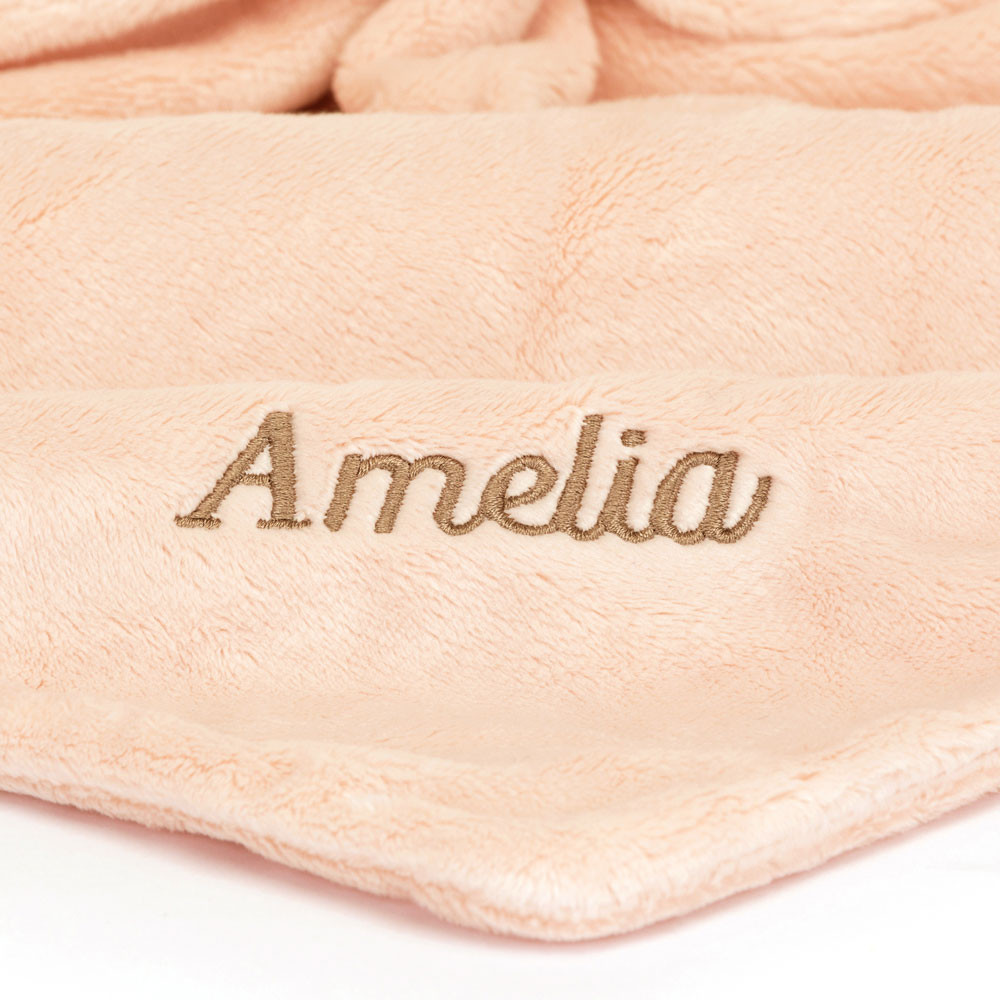 Alternative view of Personalized Bashful Blush Bunny Soother