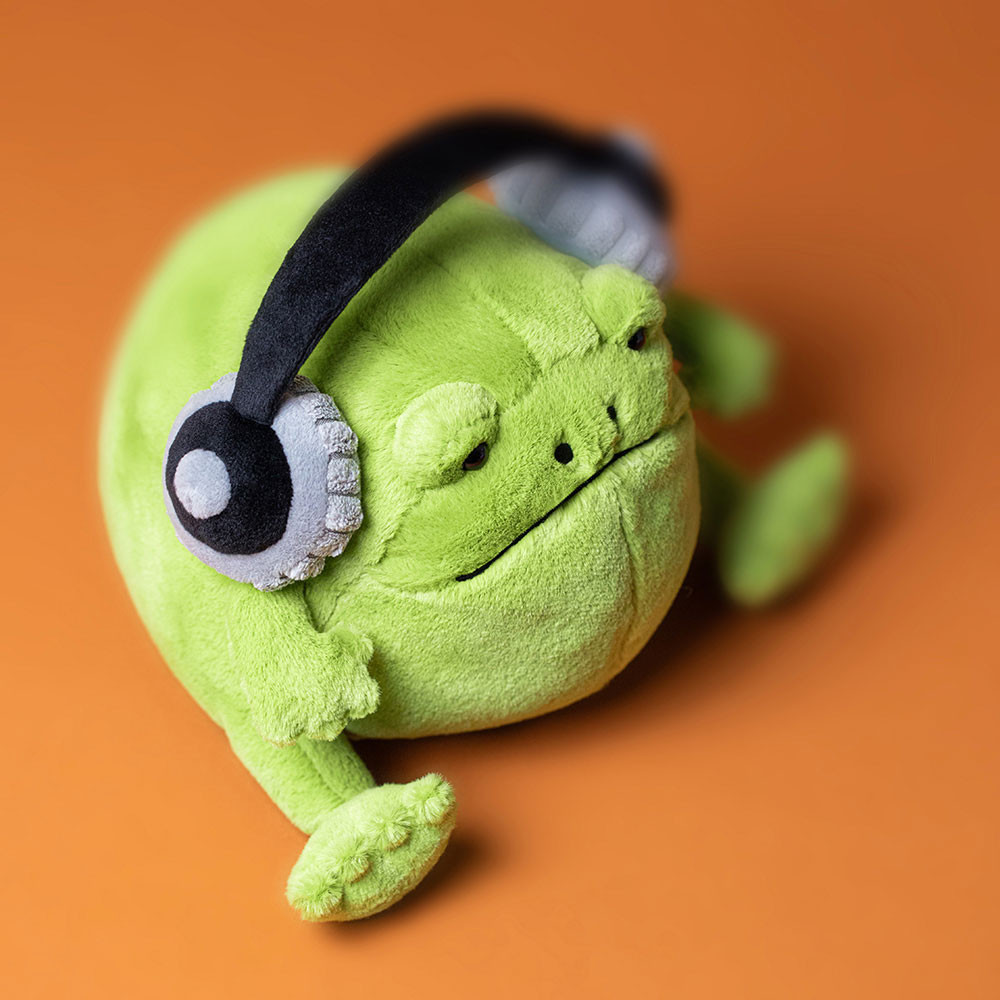 Alternative view of Ricky Rain Frog Headphones