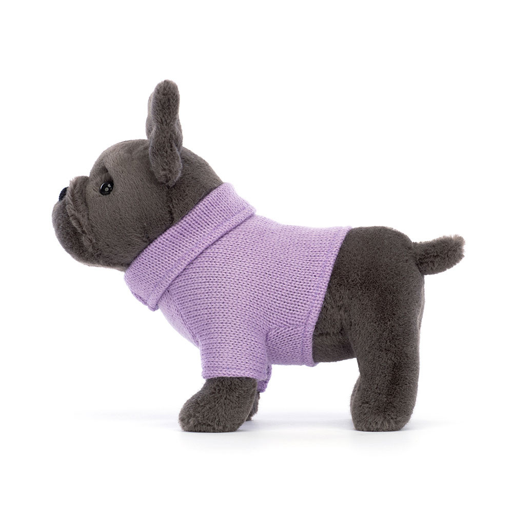 Alternative view of Sweater French Bulldog Purple