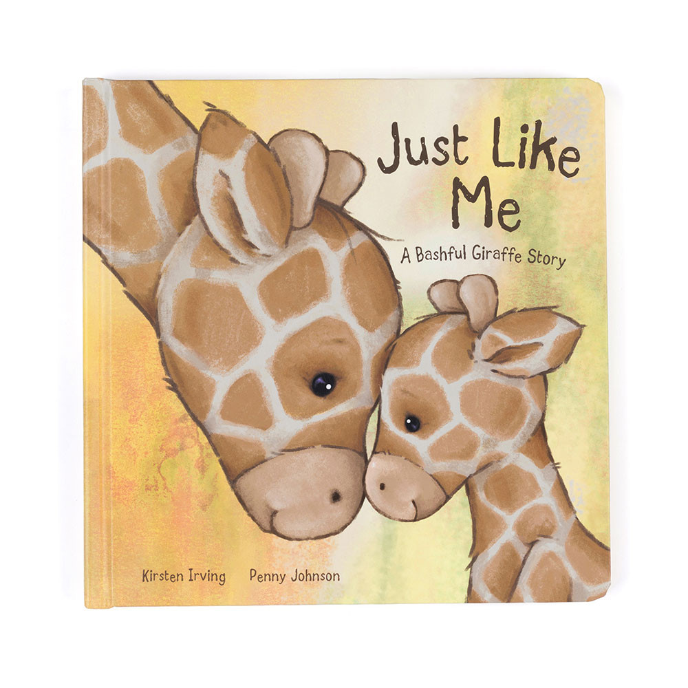 Alternative view of Just Like Me Book & Bashful Giraffe Medium