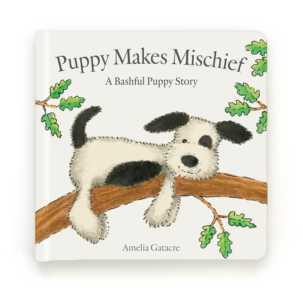 Alternative view of Puppy Makes Mischief Book & Bashful Puppy Medium