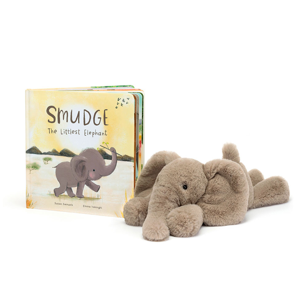 Smudge the Littlest Elephant Book & Smudge Elephant Medium