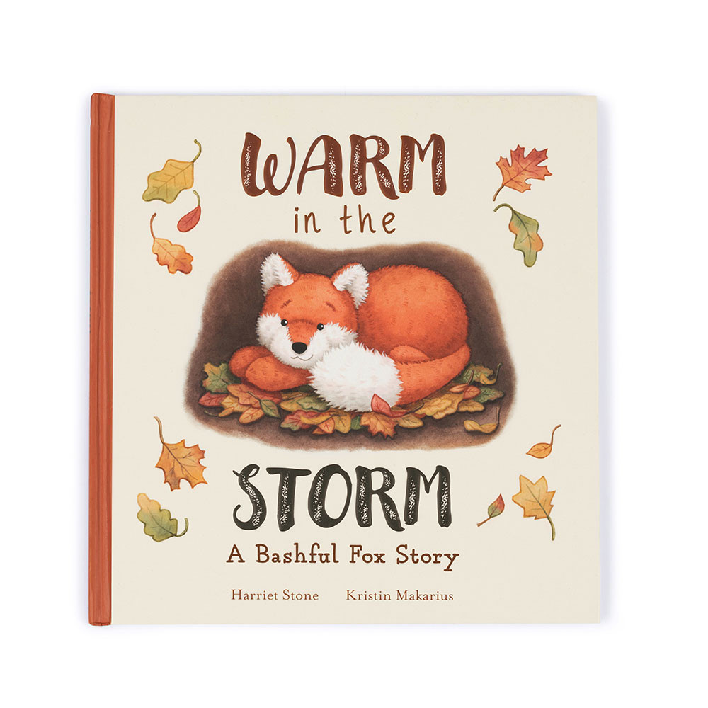 Alternative view of Warm in the Storm Book & Bashful Fox Cub Medium
